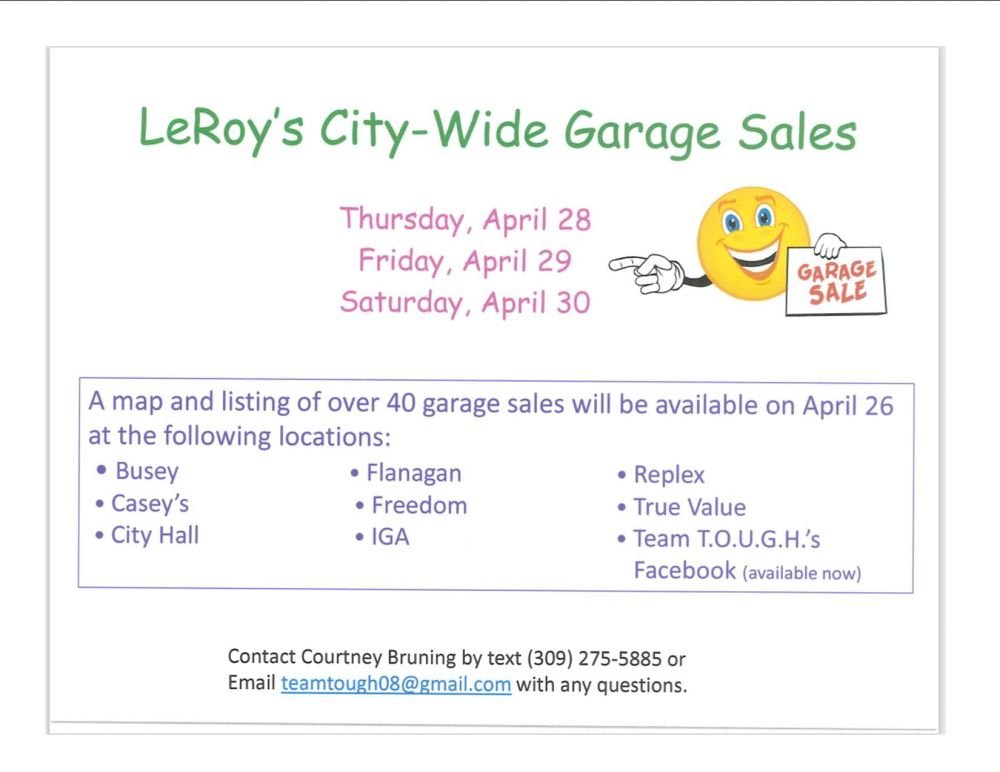 Citywide Garage Sales